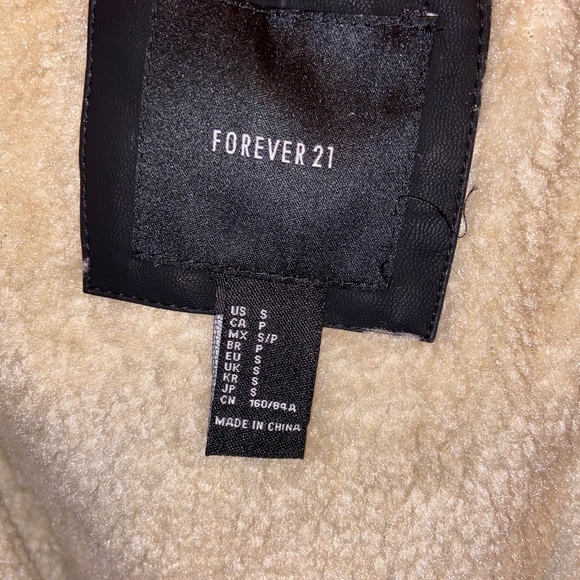 Forever 21 Faux Fur Coat - Picture 3 of 3